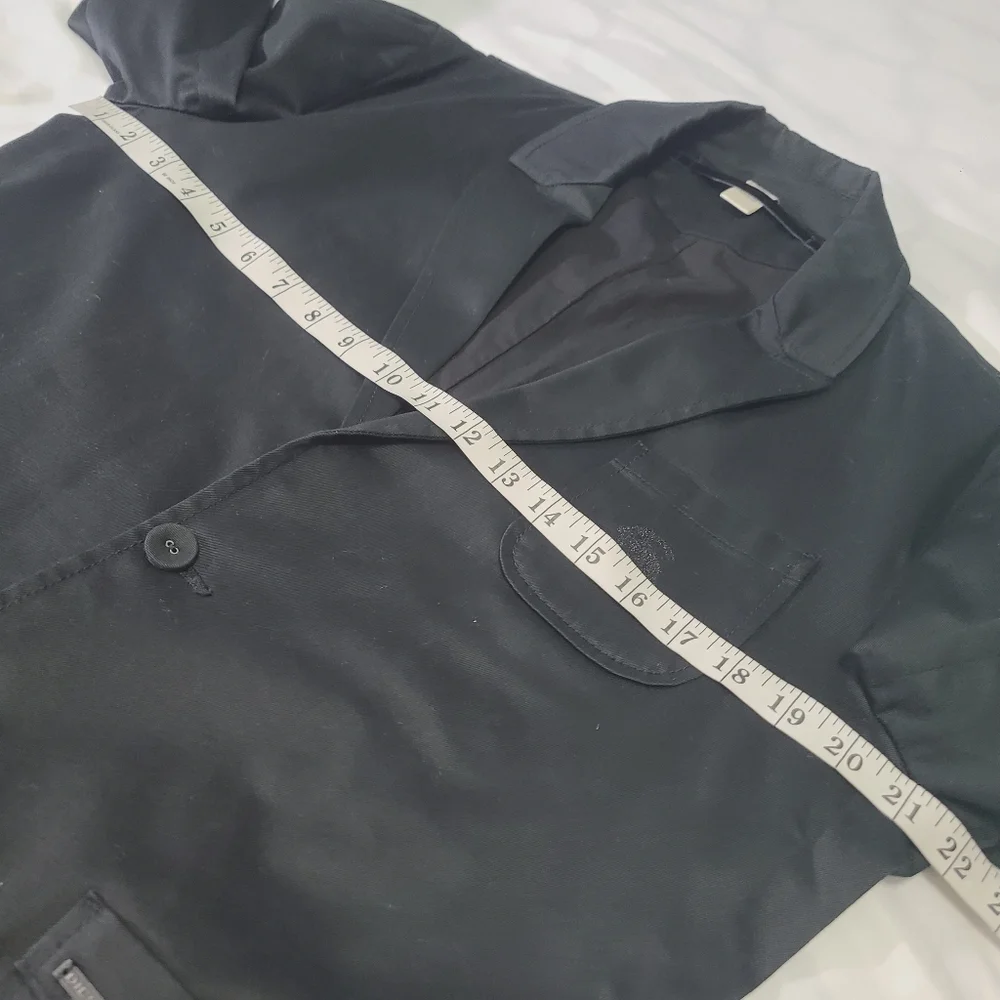 Diesel Vintage Black Blazer‎ Two Button Jacket Size Large